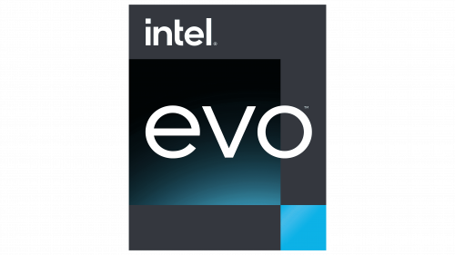 Logo de Intel Evo en 2022
