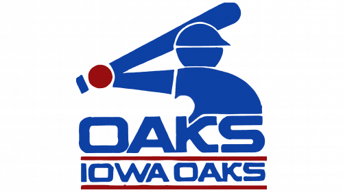Logo de Iowa Oaks en 1976