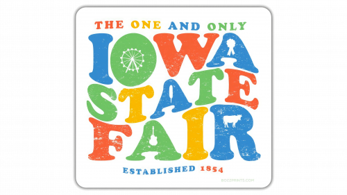 Logo de Iowa State Fair Old