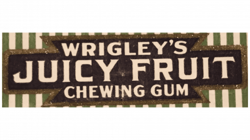 Logo de Juicy Fruit dans les années 1920