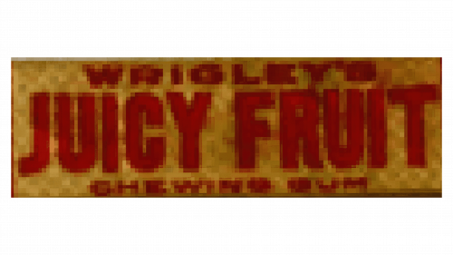 Logo de Juicy Fruit en 1905
