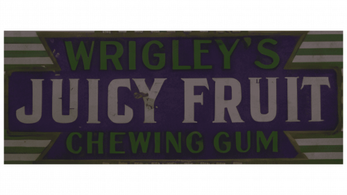 Logo de Juicy Fruit en 1924