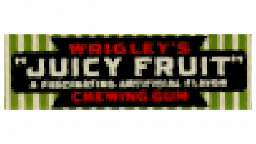 Logo de Juicy Fruit en 1941