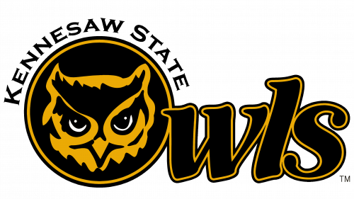 Logo de Kennesaw State Owls en 1990