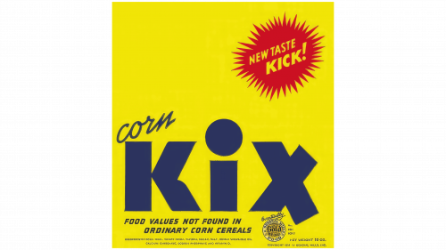 Logo de Kix (cereal) en 1937
