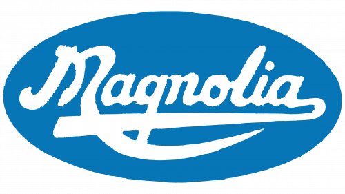 Logo de Magnolia Ice Cream House en 1975