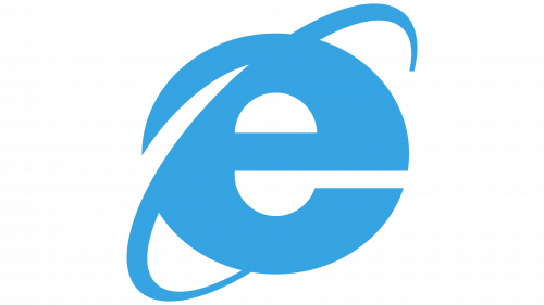 Logo de Microsoft Internet Explorer 1996-2006