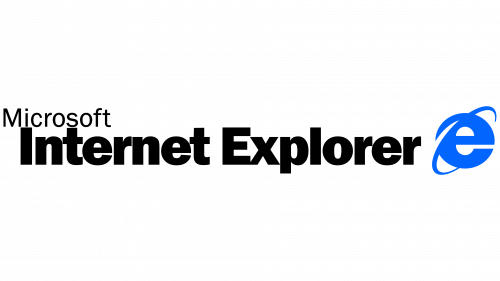 Logo de Microsoft Internet-Explorer en 1996