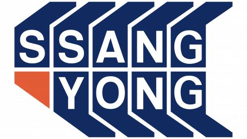 Logo de SsangYong en 1988