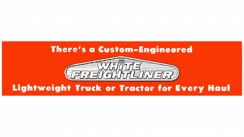 Logo de White-Freightliner des années 1950 aux années 1960