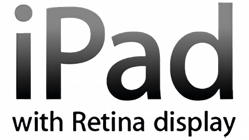 Logo de iPad with Retina display 2012-2014