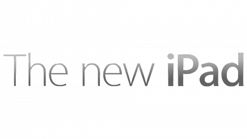 Logo de iPad with Retina display en 2012