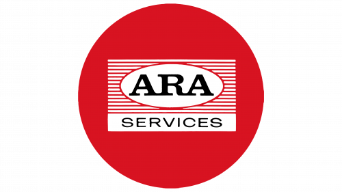 Logo de ARA Services en 1969