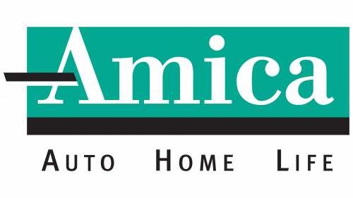 Logo de Amica en 1998