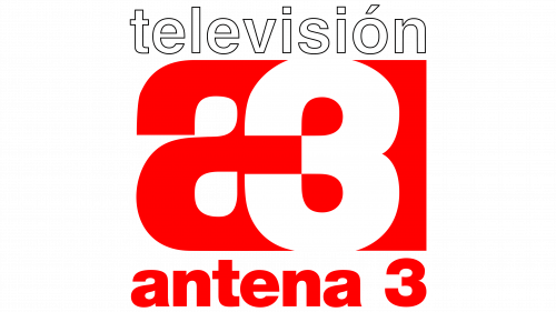 Logo de Antena 3 en 1989