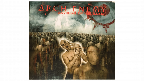 Logo de Arch Enemy (Anthems of Rebellion) en 2003