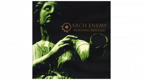 Logo de Arch Enemy (Burning Bridges) en 1999