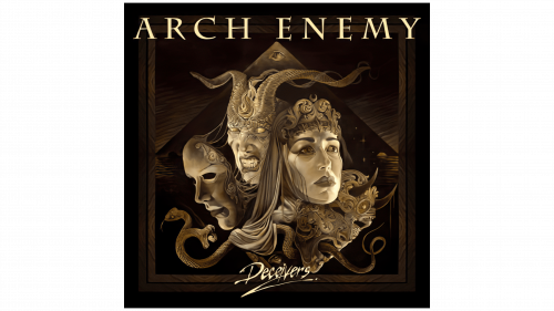 Logo de Arch Enemy (Deceivers) en 2022