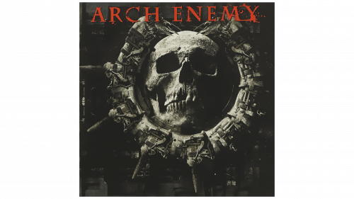 Logo de Arch Enemy (Doomsday Machine) en 2005