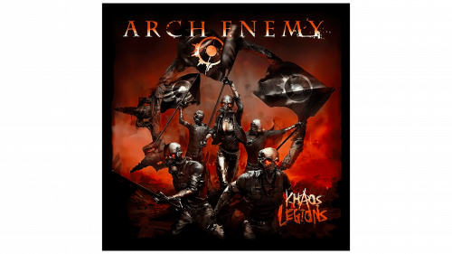 Logo de Arch Enemy (Khaos Legions) en 2011