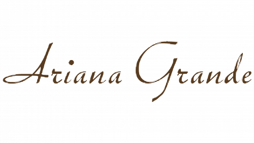 Logo de Ariana Grande en 2011