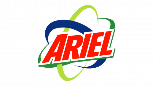 Logo de Ariel en 1996