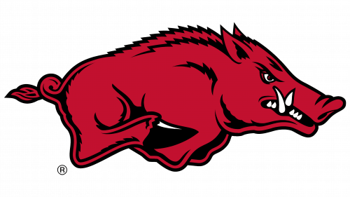 Logo de Arkansas Razorbacks en 2001