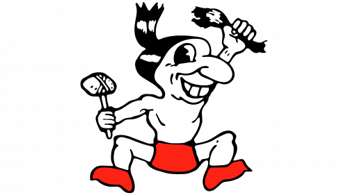 Logo de Arkansas State Indians en 1957