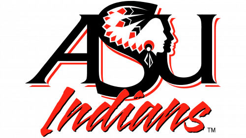 Logo de Arkansas State Indians en 1993