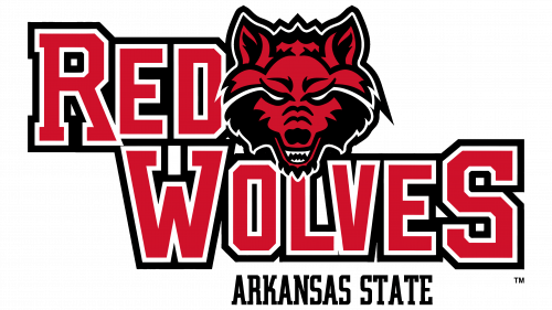 Logo de Arkansas State Red Wolves en 2008