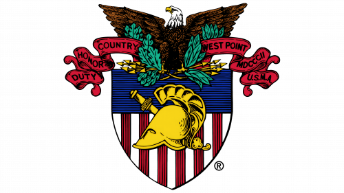 Logo de Army Black Knights en 1923
