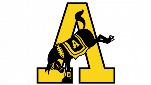 Logo de Army Black Knights en 1975