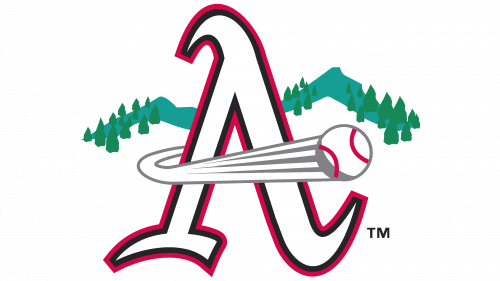 Logo de Asheville Tourists en 2005
