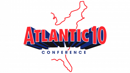 Logo de Atlantic 10 Conference en 1995