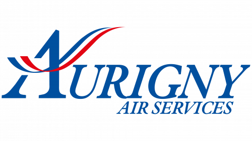 Logo de Aurigny Air Services en 1992
