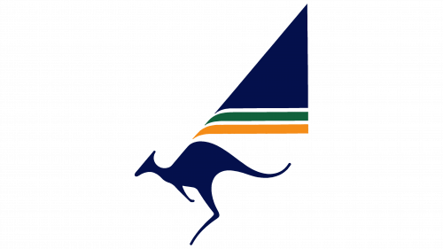 Logo de Australian Airlines en 1986
