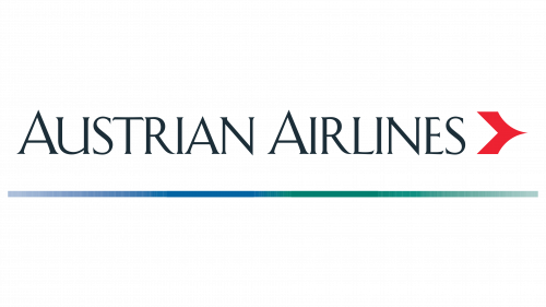 Logo de Austrian Airlines en 1995