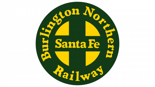 Logo de BNSF Railway en 1996