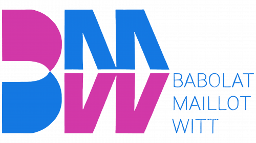 Logo de Babolat dans les années 1970