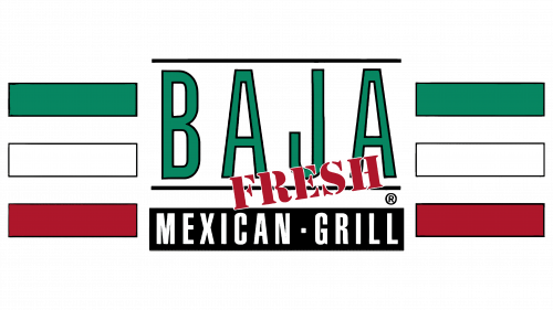 Logo de Baja Fresh en 1990