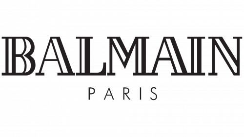 Logo de Balmain en 1983