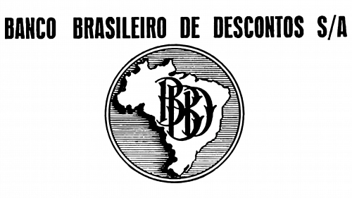 Logo de Banco Brasileiro de Descontos en 1943