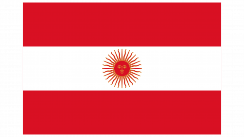 Logo de Bandera el Peru en 1822