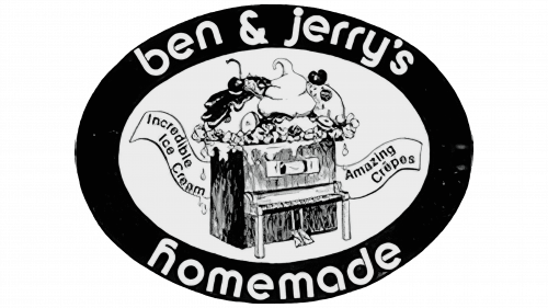 Logo de Ben and Jerrys en 1978