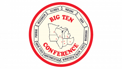 Logo de Big Ten Conference en 1949
