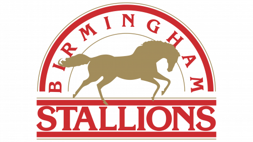 Logo de Birmingham Stallions en 1983