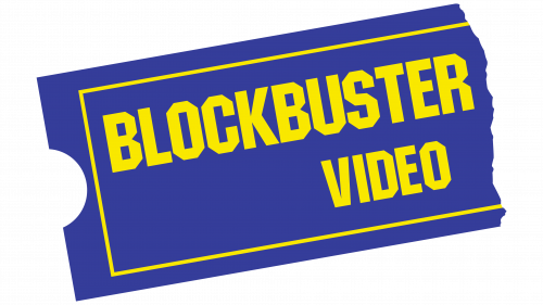 Logo de Blockbuster Video en 1987