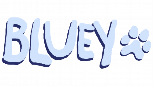 Logo de Bluey en 2018