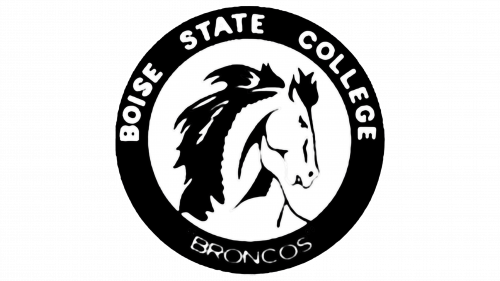 Logo de Boise State Broncos en 1965