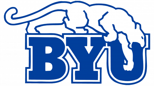 Logo de Brigham Young Cougars en 1982